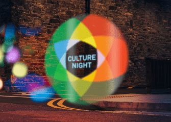Culture Night Logo hologram