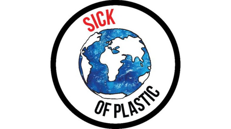 Sick of plastic logo