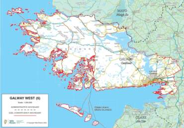 Galway West Electoral Area Map 2024
